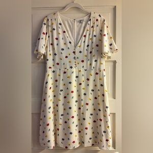 Madewell - Floral Print Dress - Size 10